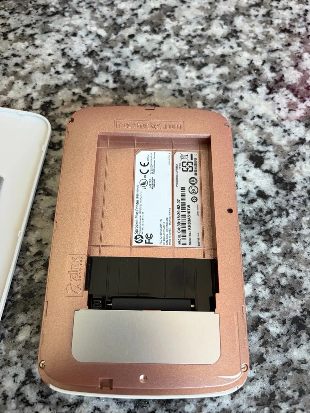 HP Sprocket Plus Photo Printer